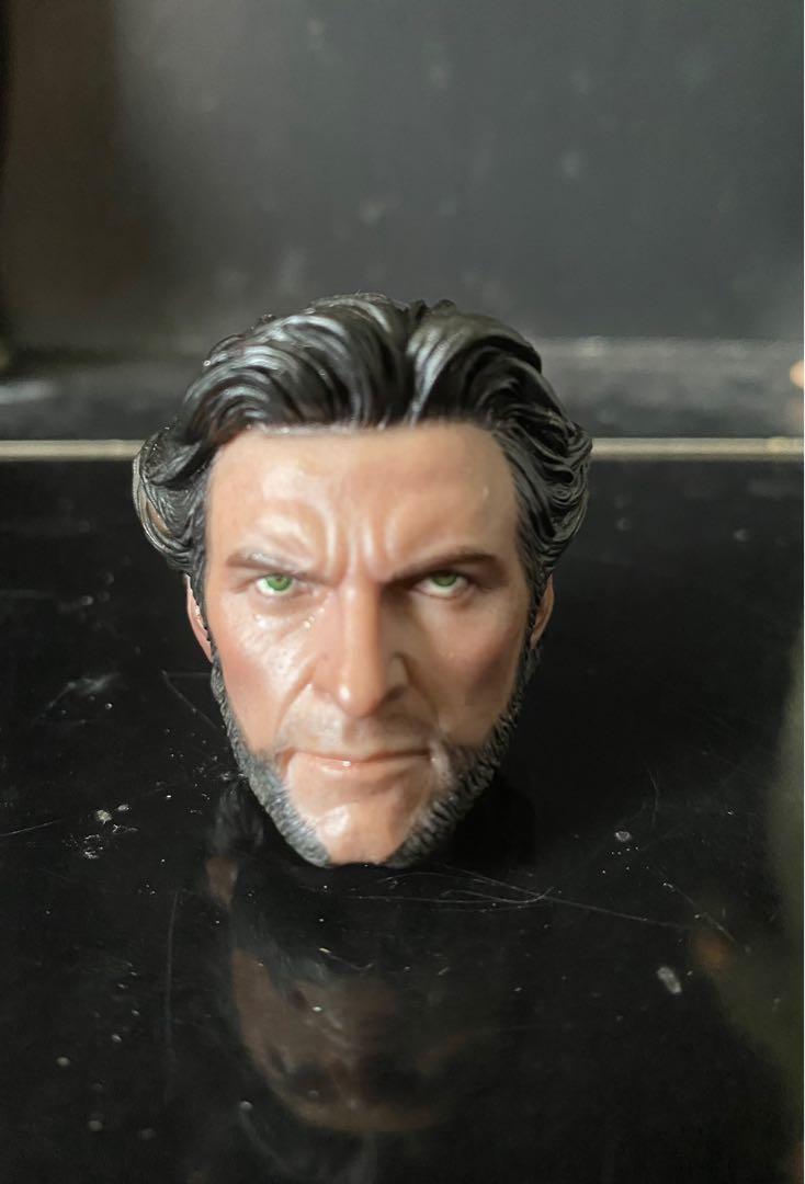 Custom 1/6th Wolverine 1.0 Head Sculpt For 12" Man Figure Body 