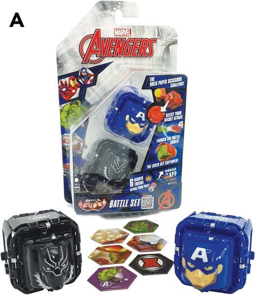 英國直送 全新 Marvel Battle Cubes 搓包剪揼機, 興趣及遊戲, 玩具 & 遊戲類 Carousell