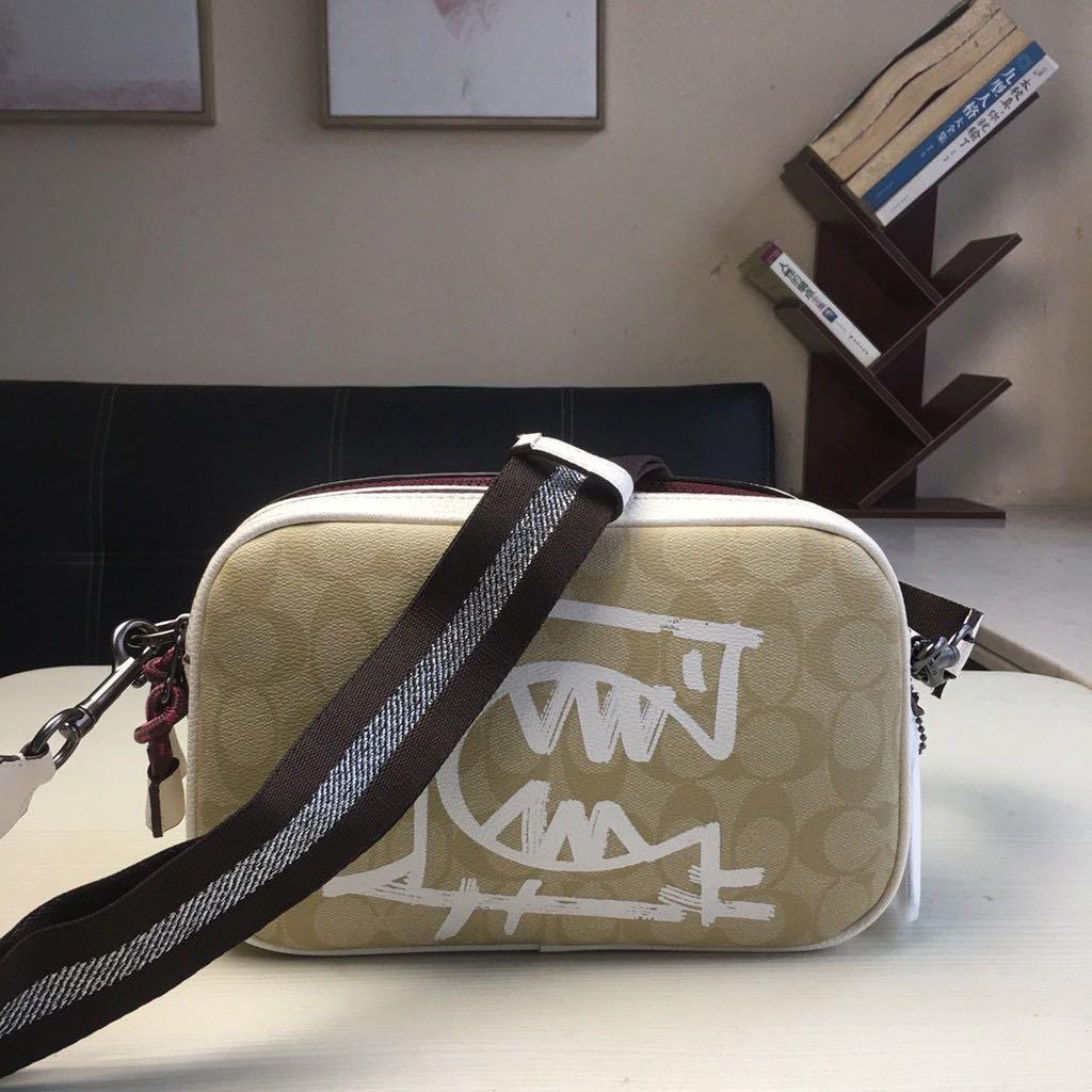 FIRE SALES Coach Vale Jes Crossbody In Signature Canvas