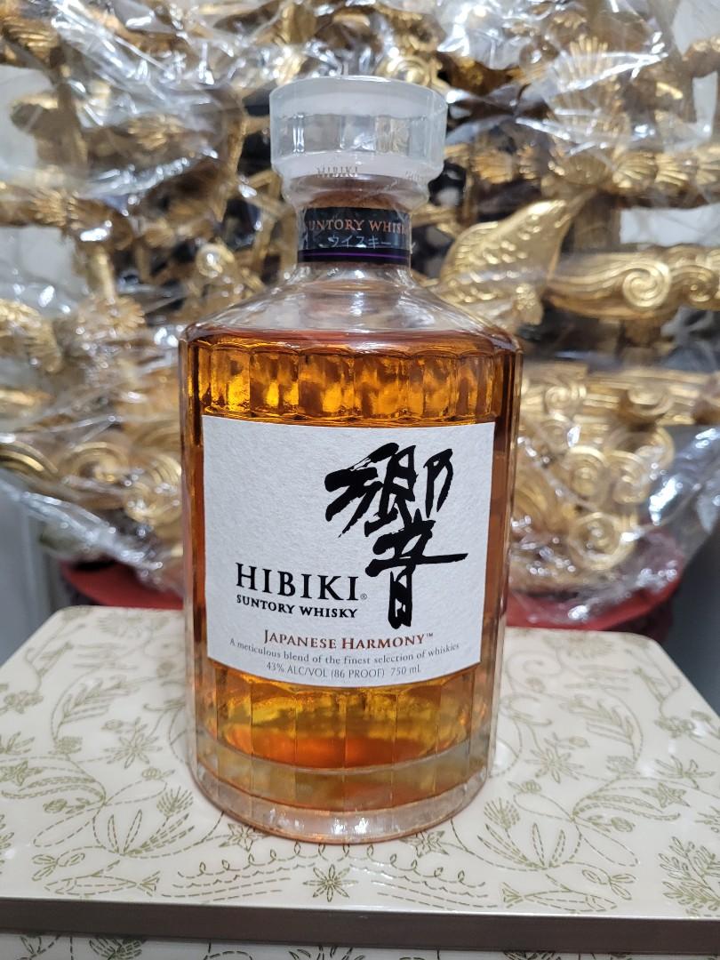 響Hibiki 無年份750ml Japanese Harmony (無盒，未開過), 嘢食& 嘢飲