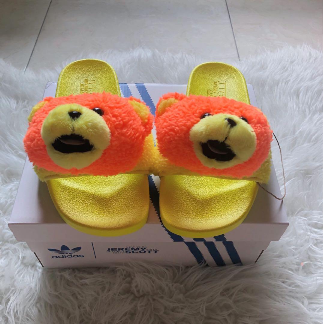 Adidas teddy slides on sale