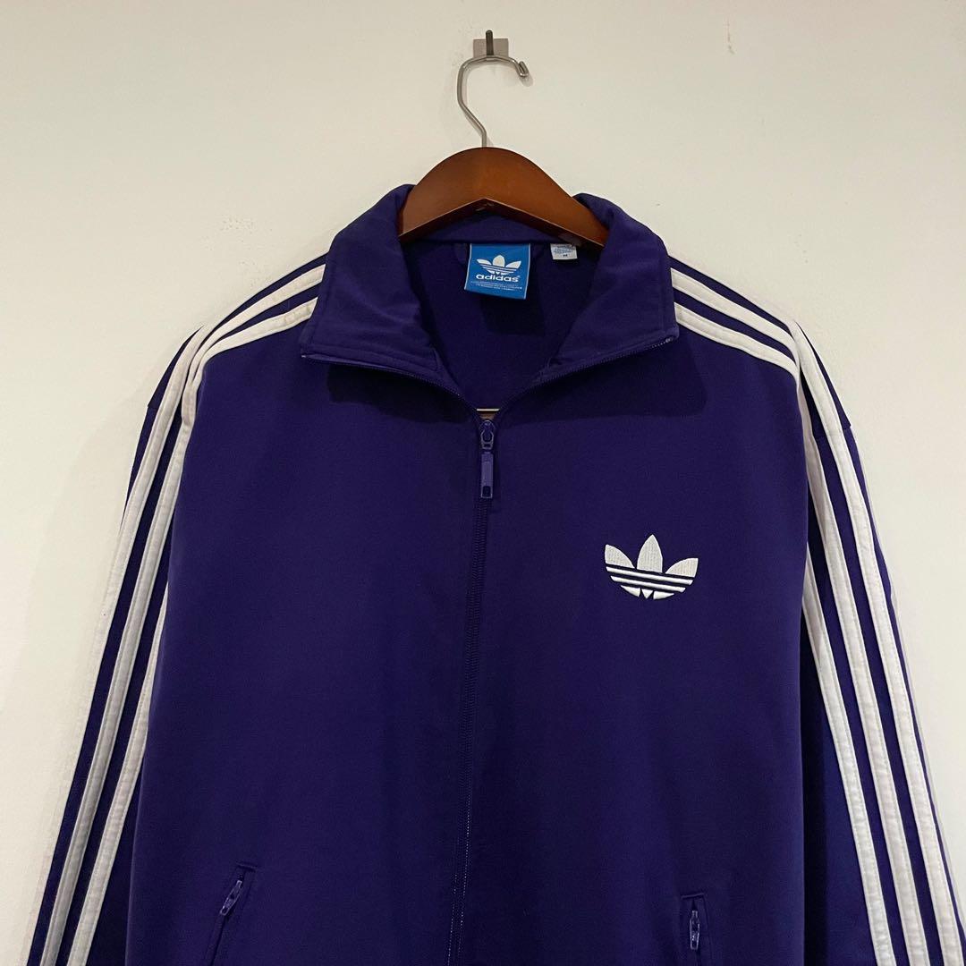 adidas purple stripe jacket