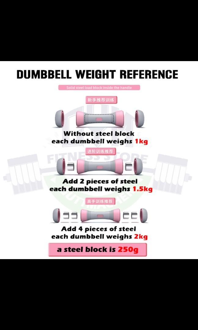 Ladies best sale adjustable dumbbells