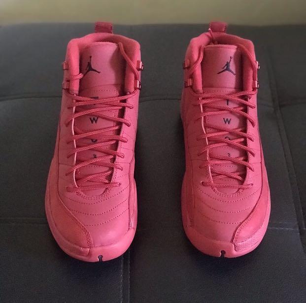 All red 12s mens discount