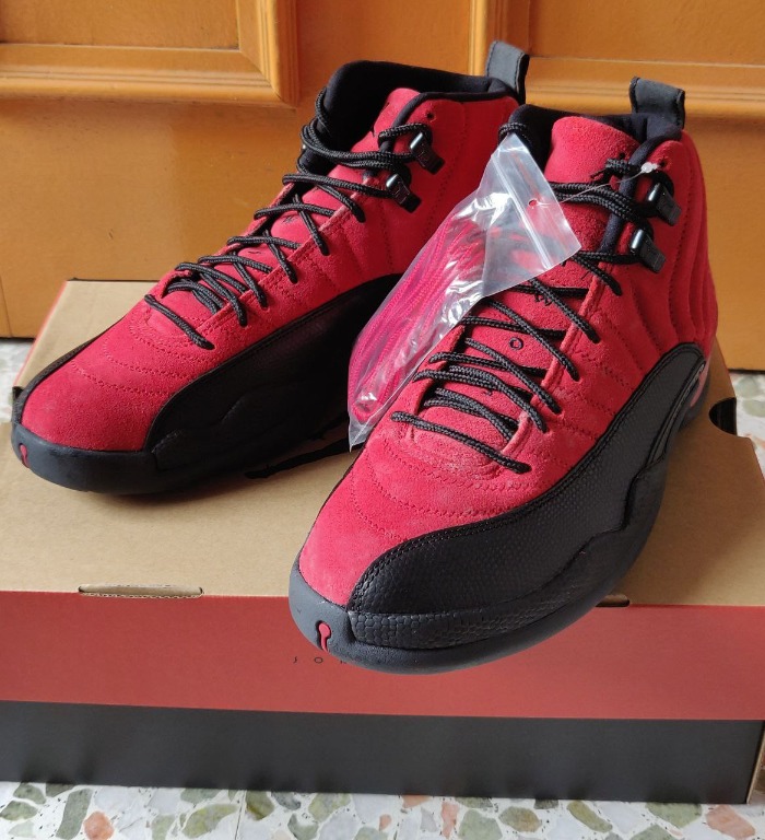 red and black 12s men