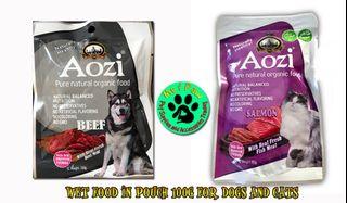Aozi Organin Wet Food in Pouch for Cat and Dog
