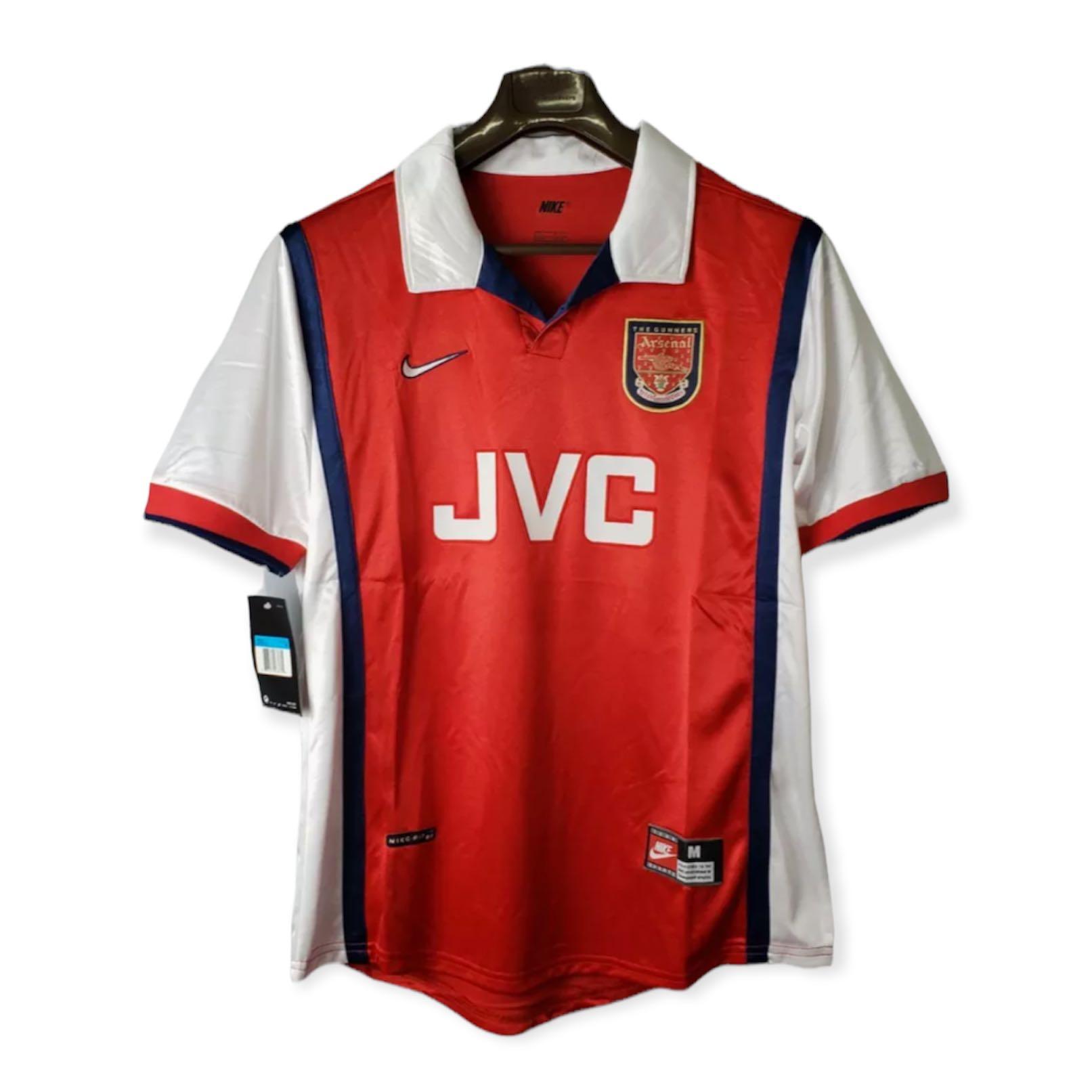 Arsenal Retro Jersey, Men's Fashion, Tops & Sets, Tshirts & Polo Shirts on  Carousell