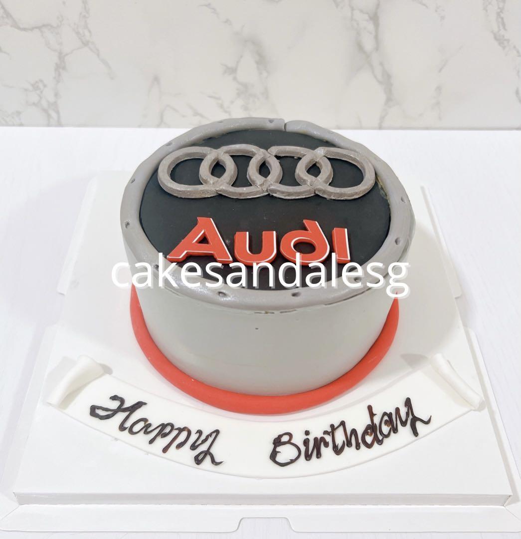 Dessertery - Customised Audi theme birthday cake with our... | Facebook