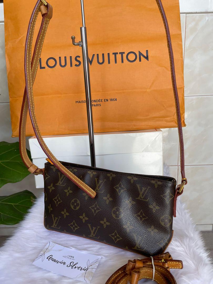 Authentic lv louis vuitton trotteur sling bag, Luxury, Bags