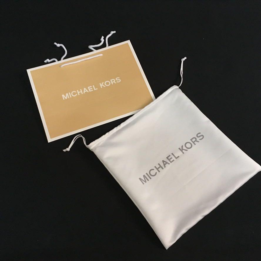 Medium Logo Woven Dust Bag  Michael Kors