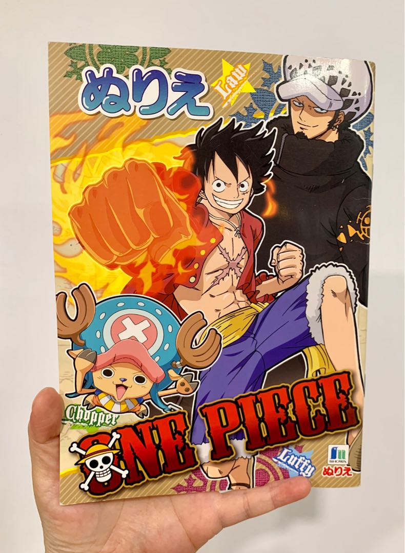 Authentic One Piece B5 Colouring Book Hobbies Toys Books Magazines Comics Manga On Carousell