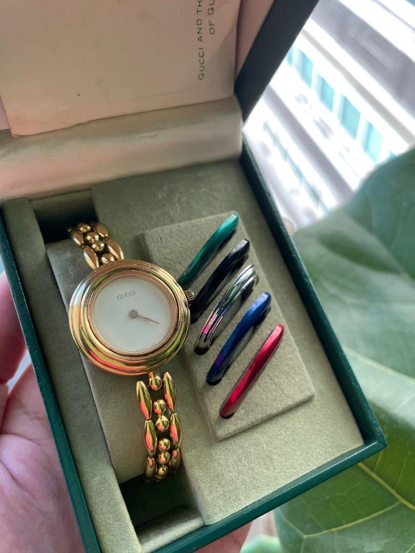 Authentic vintage gucci watch hotsell