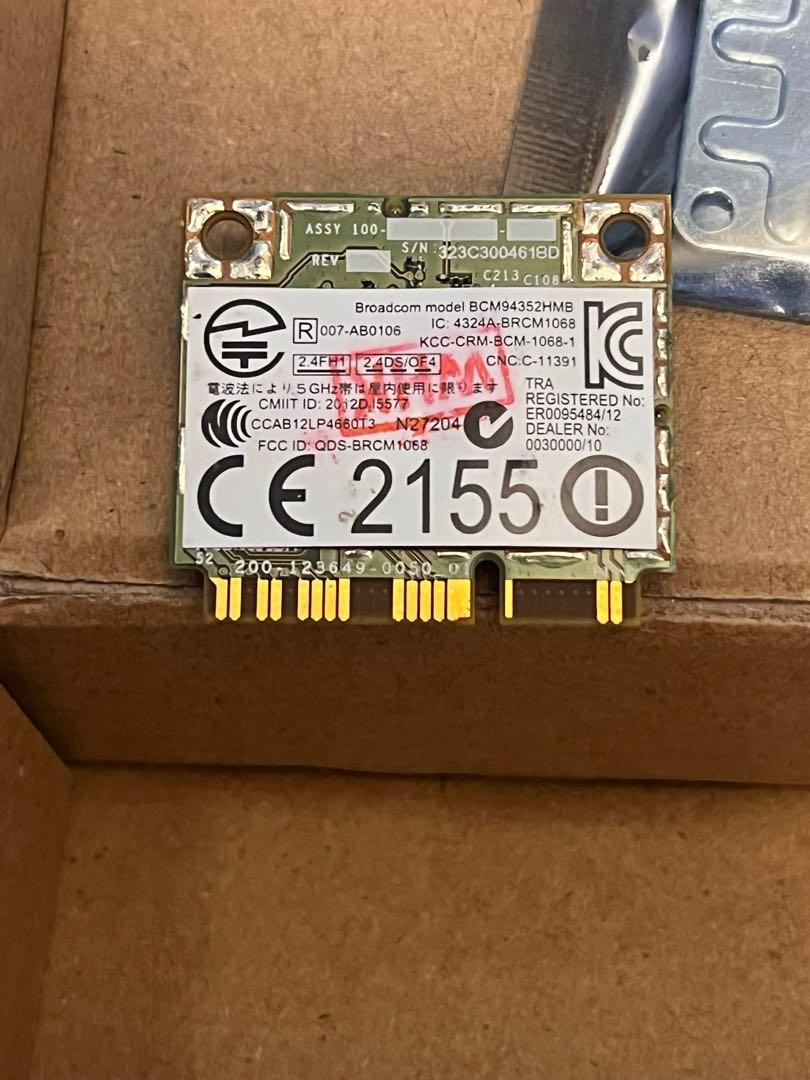 BCM94352 DW1550 Wifi/Bluetooth Combo Card Mini PCIe Hackintosh