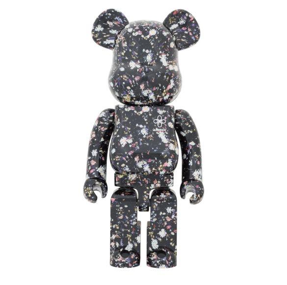日版）Bearbrick ANEVER BLACK 100% & 400% 1000%, 興趣及遊戲, 玩具 