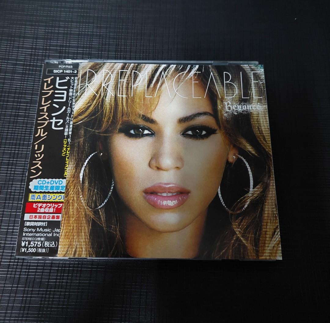 BEYONCE Irreplaceable Listen 日版CD& DVD Single 附側纸及英文和日文