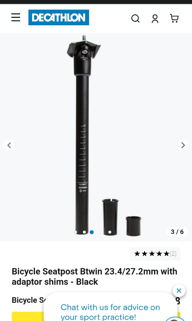 23.4 mm seatpost hot sale