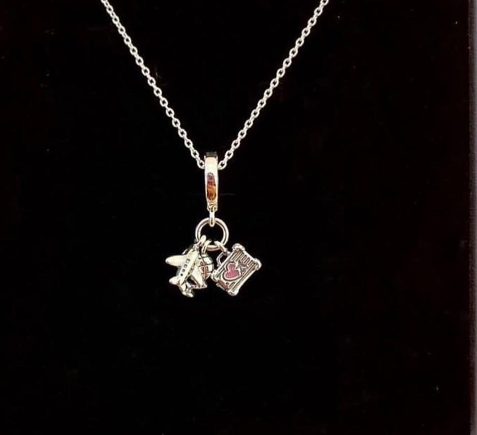 Airplane necklace pandora new arrivals