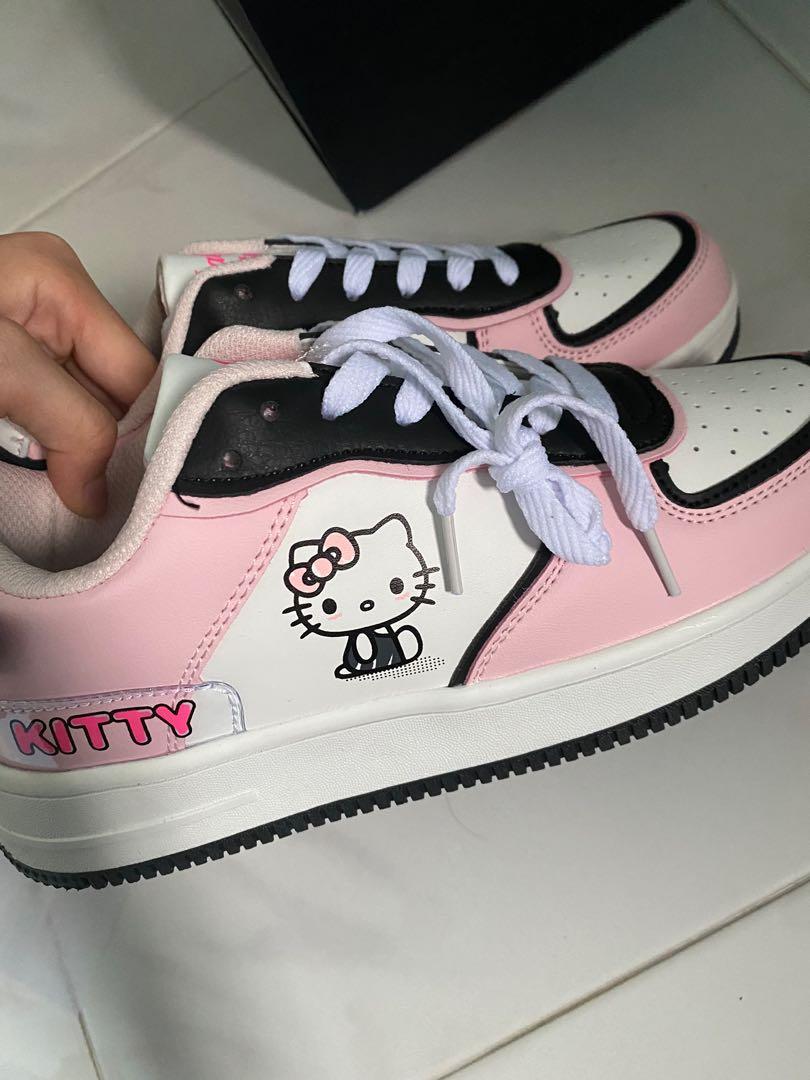 REDUCED] Blackpink hello kitty shoes, Women's Fashion, Footwear