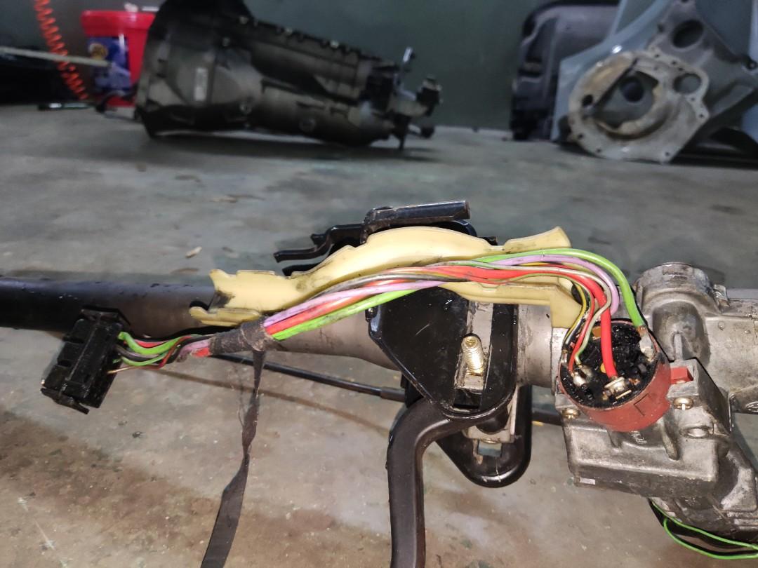 Bmw E36 3 series key Ignition Switch + Steering column + key housing