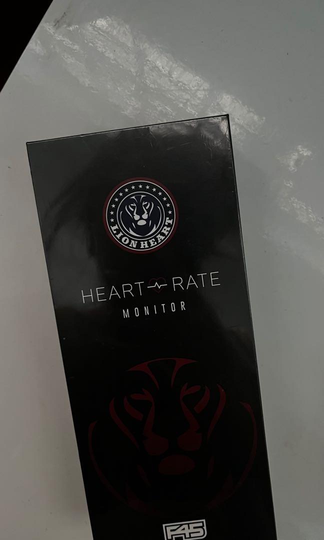 BNIB F45 LIONHEART HEART RATE MONITOR, Health & Nutrition, Health