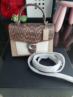 Brand new Coach Tri color Tabby  Bag