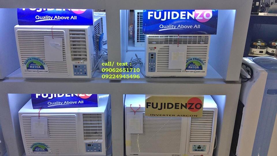 Brand New FUJIDENZO WINDOW TYPE AC Inverter & Non Inverter, TV & Home