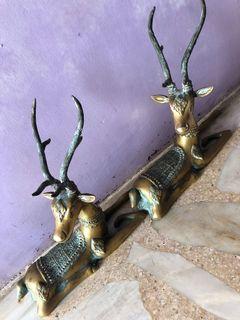 Brass Reindeer (Set) Home Decor / Display