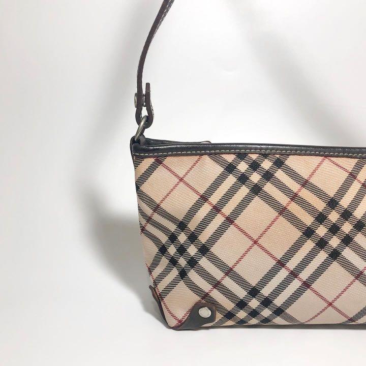 Burberry Vintage Pochette, Luxury, Bags & Wallets on Carousell