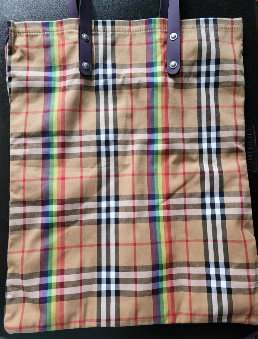 Burberry Rainbow Tote Bag