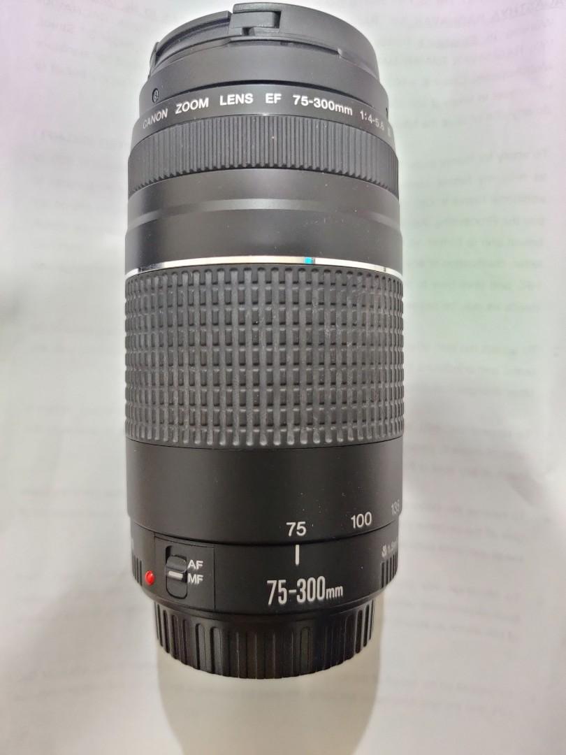 Canon 75 300mm Lens Photography Lens Kits On Carousell