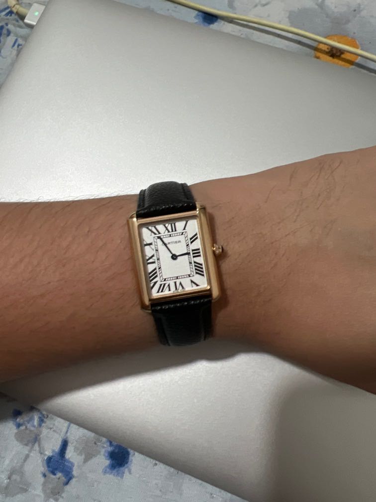 Cartier Tank Solo, Luxury, Watches on 