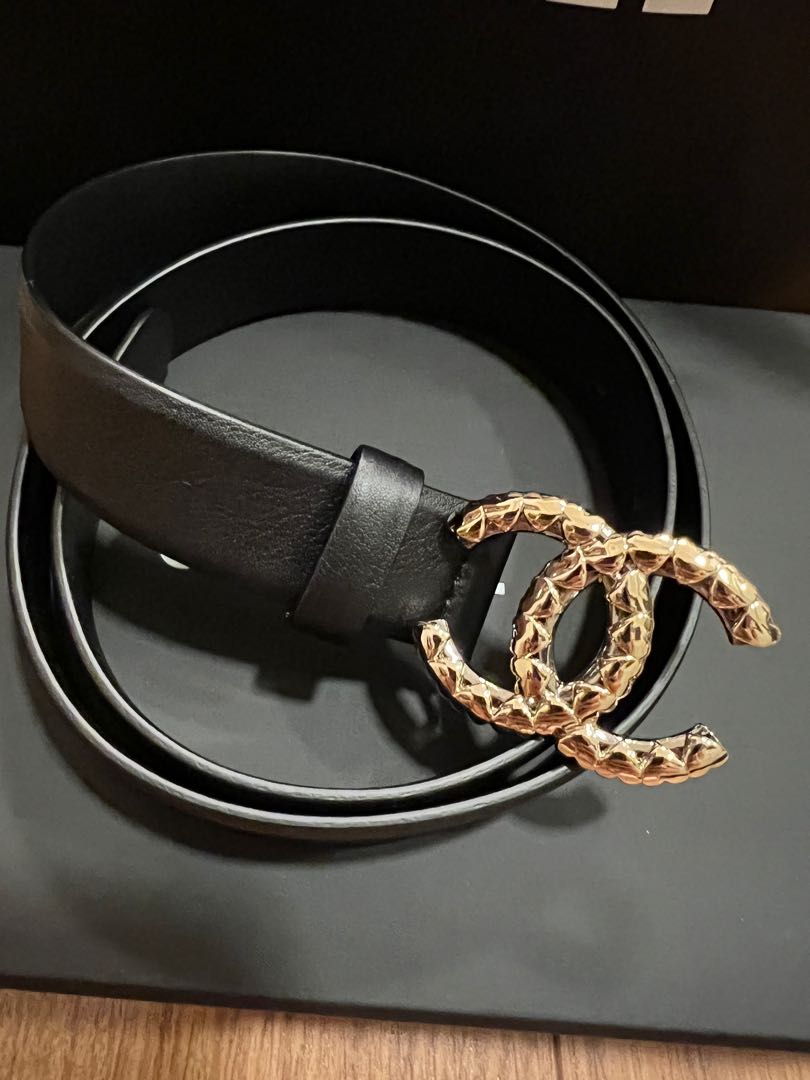 Chanel Cuir Veritable Belt Women s Fashion Watches Accessories