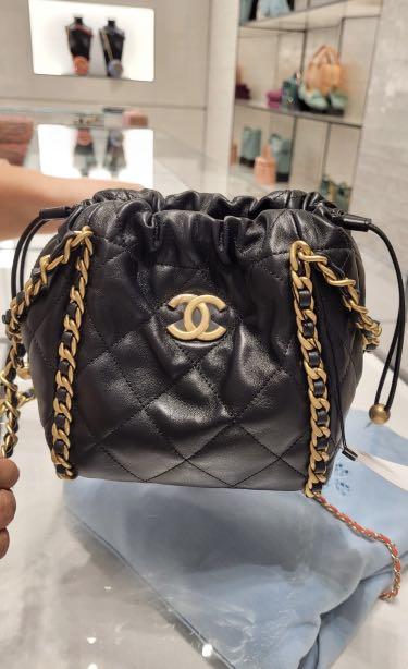 Chanel Drawstring Bucket Bag