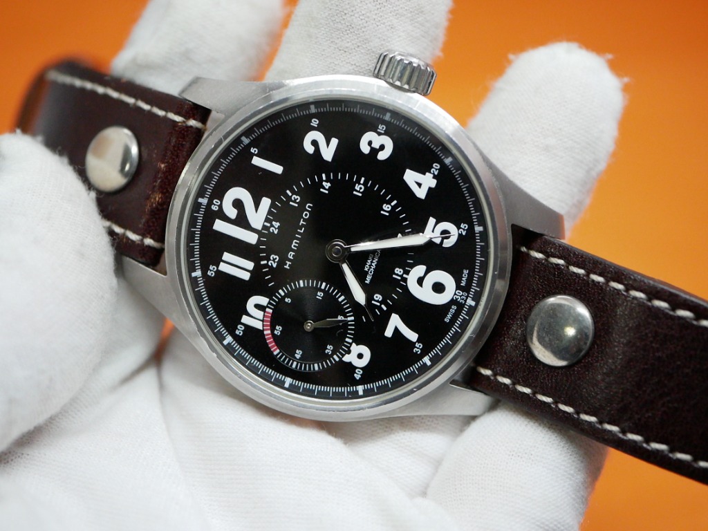 CHEAPEST Hamilton Khaki Field Officer Mechanical Sub Seconds