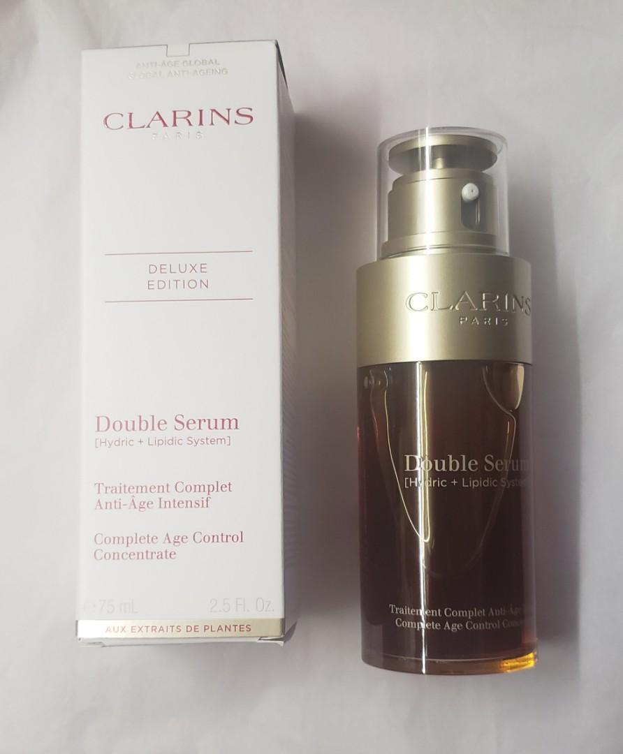 CLARINS Double Serum 75ml Expiry Mar 2024, 美容＆化妝品, 健康及美容 皮膚護理, 面部