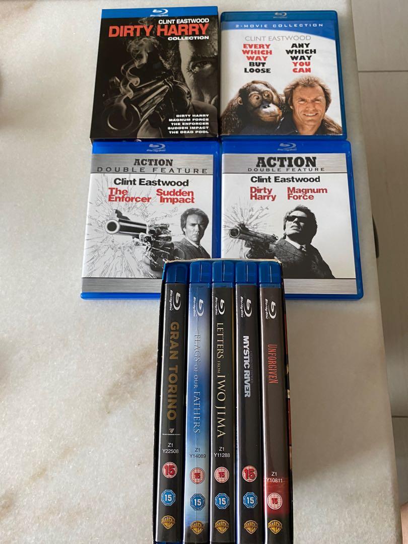 Dirty Harry Collection Blu-ray (Dirty Harry / Magnum Force / The Enforcer /  Sudden Impact / The Dead Pool)