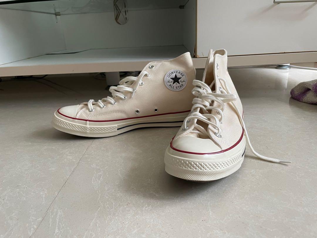CONVERSE Chuck Taylor 70s CREAM, Men's Fashion, Footwear, Casual shoes on  Carousell