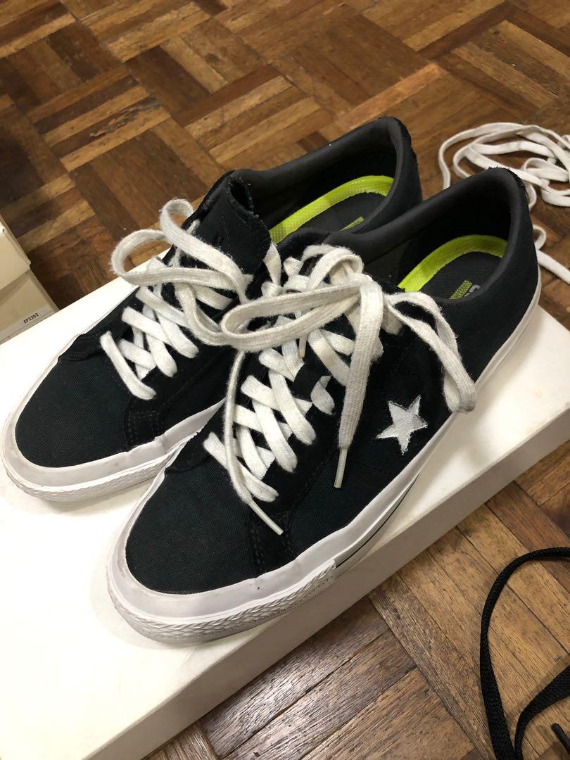 Converse one star canvas lunarlon insole, Men's Fashion, Footwear, Sneakers  on Carousell