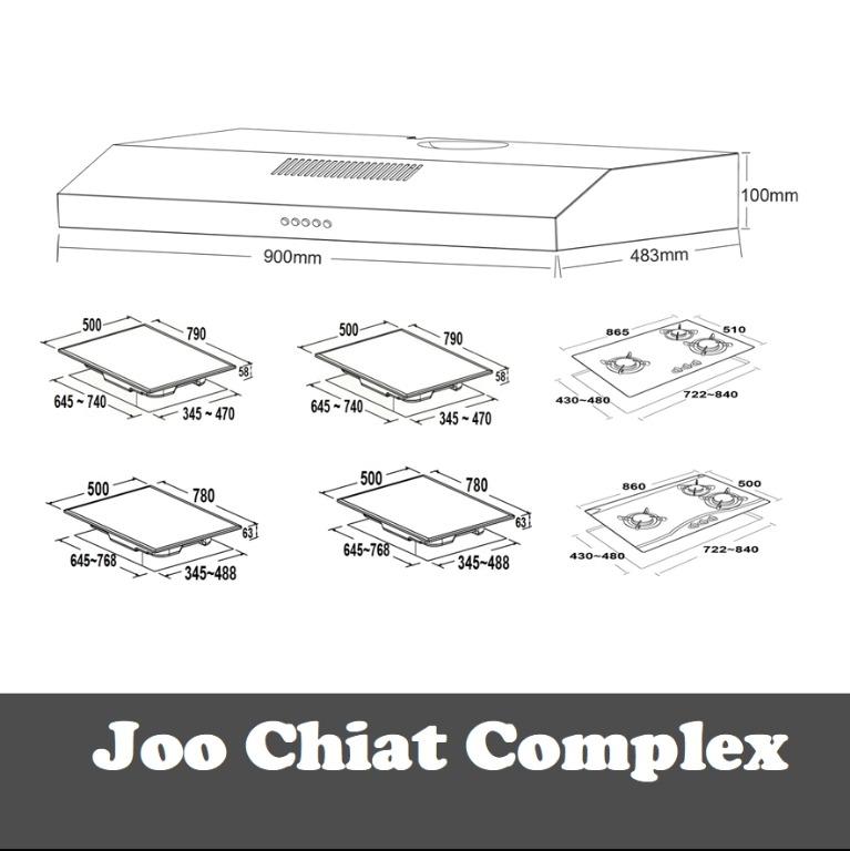 Cooker Hood & Hob Package (Special Price), TV & Home Appliances