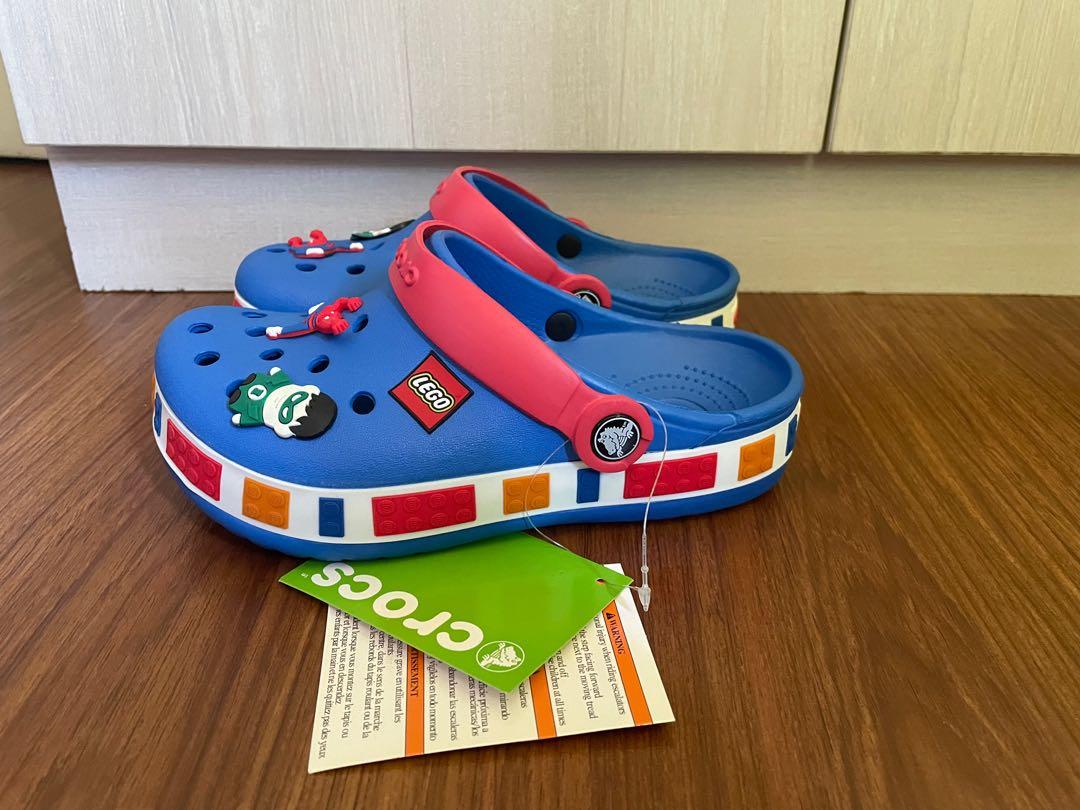 Lego Crocs with jibbitz size J2 21cm