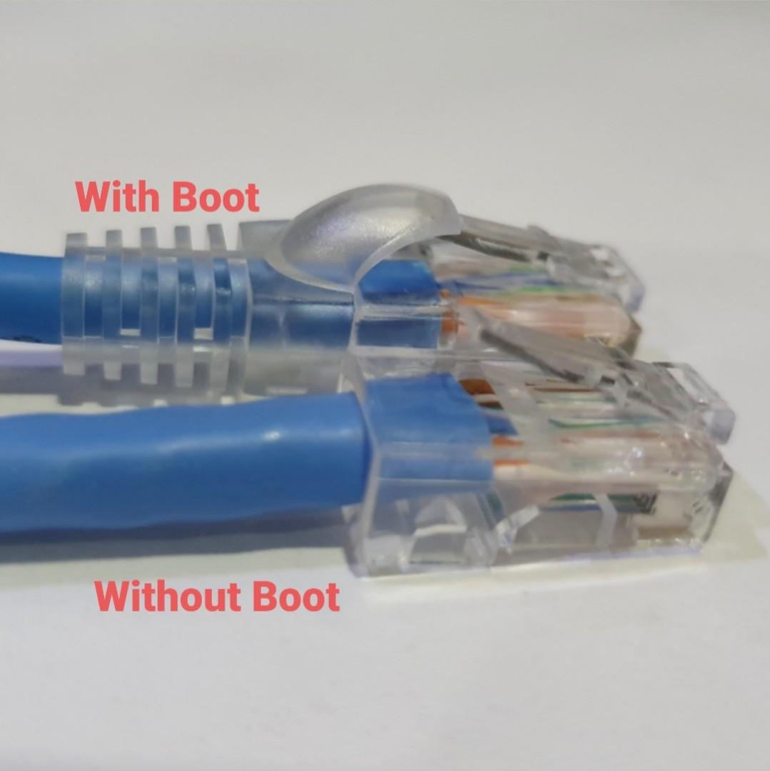 Customized Length LAN RJ45 CAT 5e 6 UTP Cable Straight
