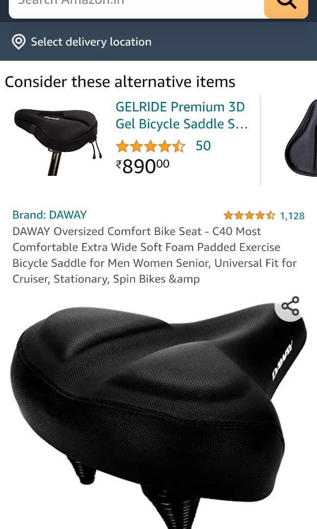 Daway c40 cheap bike seat