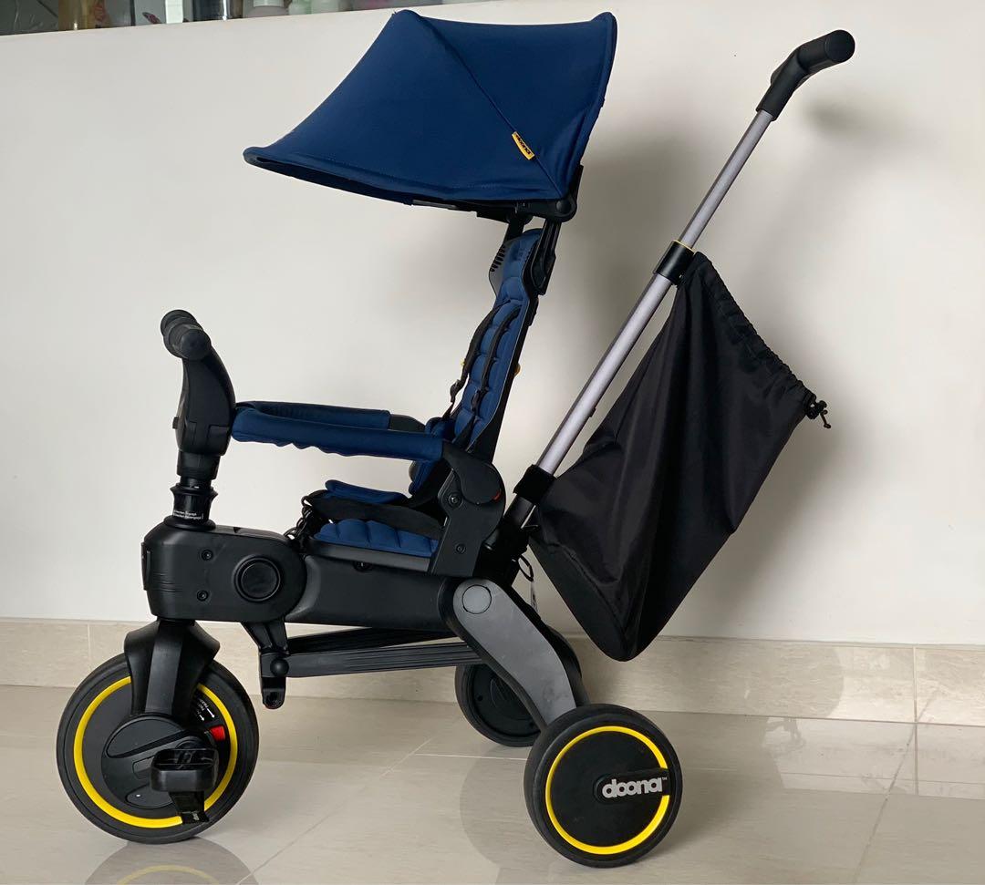 Doona Liki Trike S3 Premium Foldable Push Trike and Kid s