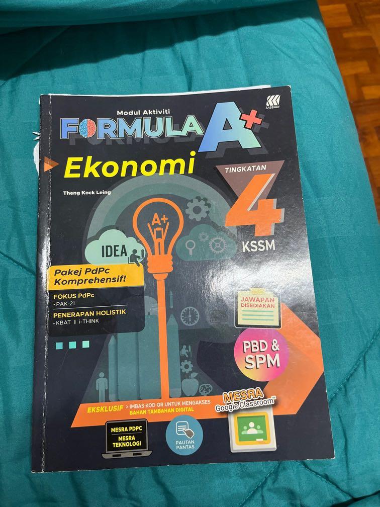 Jawapan Buku Ekonomi Tingkatan 4