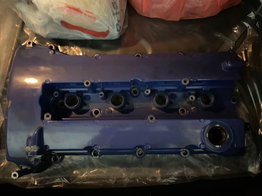 Evo X Metal Valve Cover, Car Accessories, Accessories on Carousell