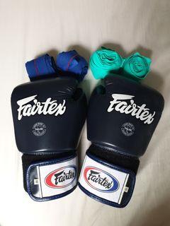 Fairtex 10z Navy Blue Gloves