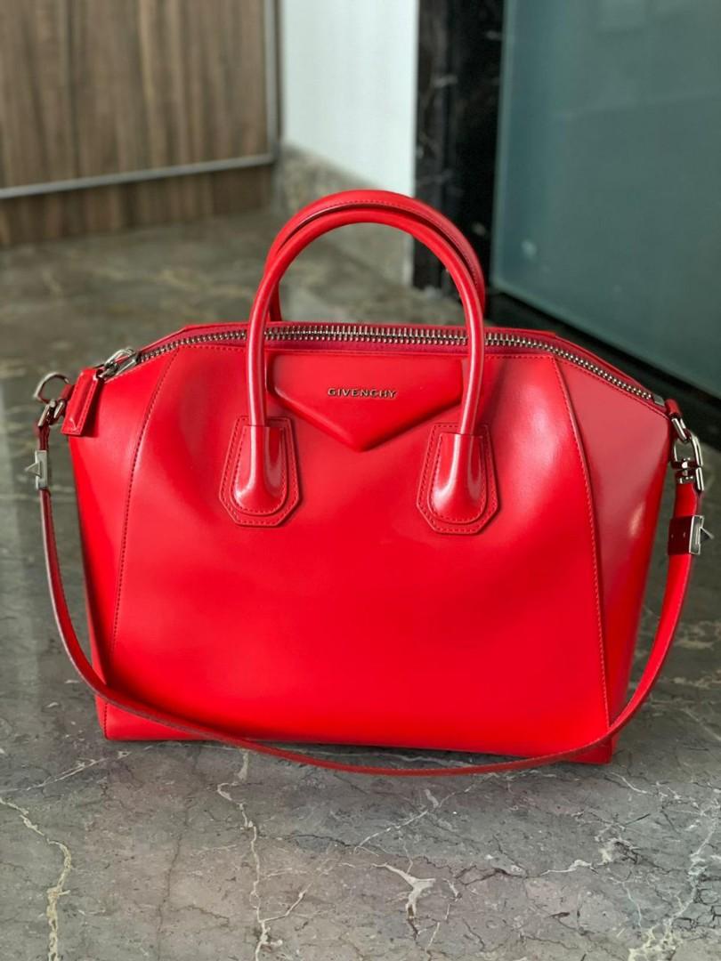 givenchy red medium antigona