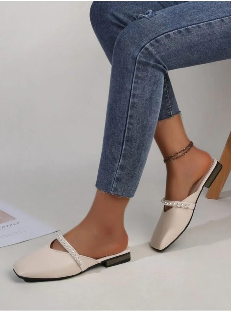 White mule slides new arrivals