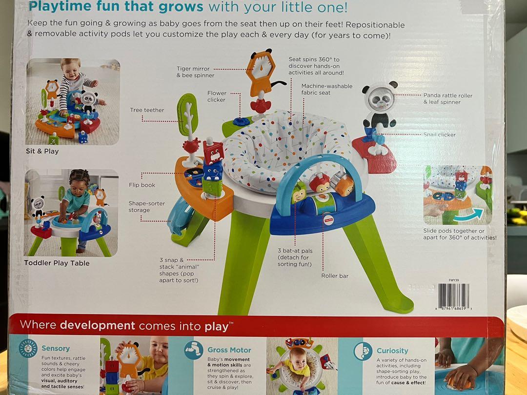 Fisher Price 3 in 1 Spin Sort Activity Centre Babies Kids