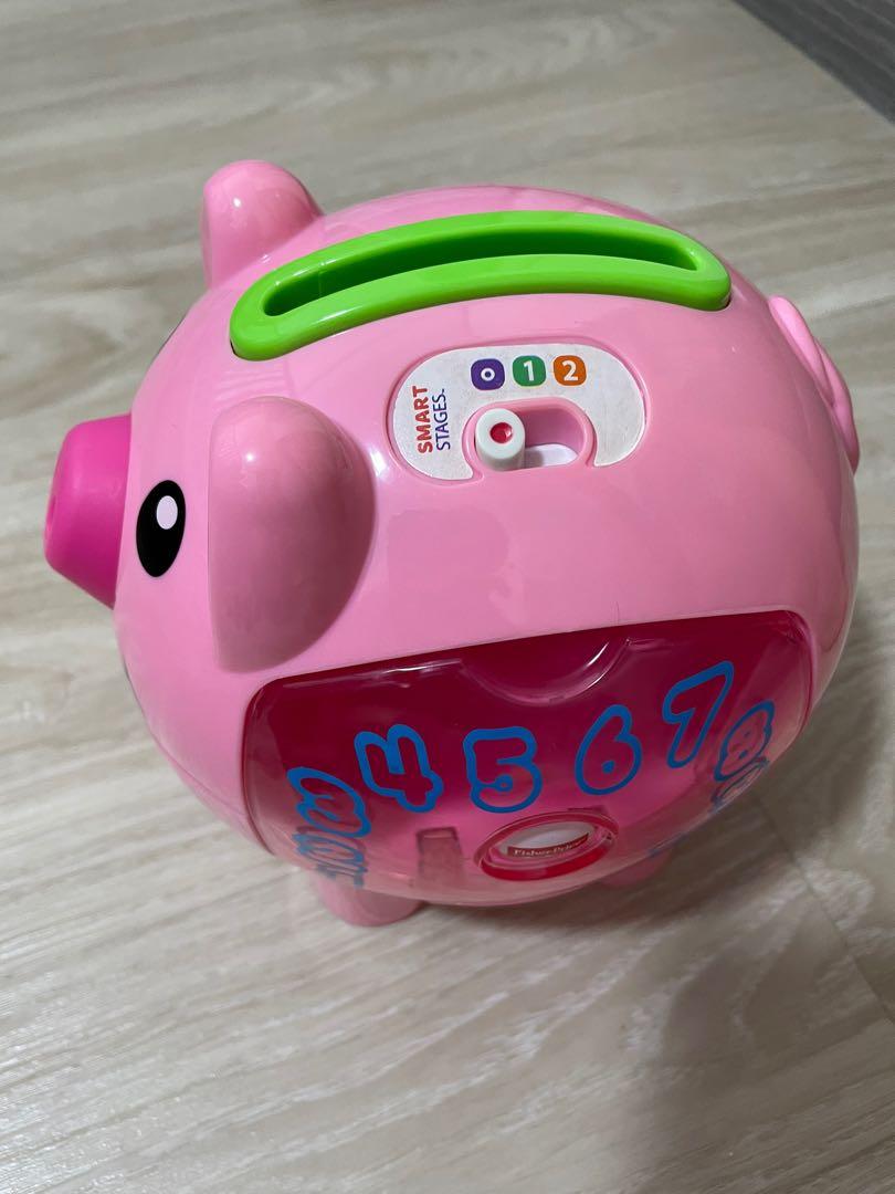 Fisher-Price Smart Stages Piggy Bank Pink – Mero Momma